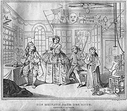 … William Hogarth, Die Heirat nach der Mode.