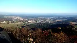 Aussicht von der Stainzer Warte nach Osten Richtung Stainz