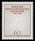 100 Jahre Berliner Philharmonisches Orchester, Wert 60&nbsp;Pf (15.&nbsp;April&nbsp;1982)