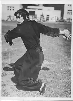 Auch als Diskus- und Speerwerferin aktiv: Sprint-Doppeleuropameisterin Stanisława&nbsp;Walasiewicz belegte im Speerwurf den sechsten&nbsp;Platz