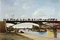 Stanislas Lépine: Le Pont des Arts, Paris, 1875 Privatsammlung