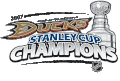 Das Logo der Ducks zum Stanley-Cup-Sieg (2007)