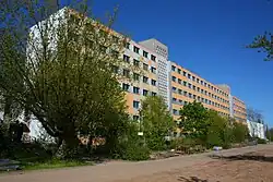 Rückseite des Hauptgebäudes, 2017