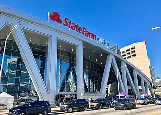 Die State Farm Arena im März 2019