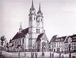 Station 14: Johanniskirche in Magdeburg