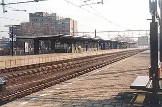 Bahnsteige vor dem Umbau