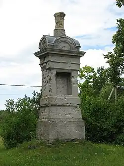 Denkmal für Zar Alexander III. in Pullapää