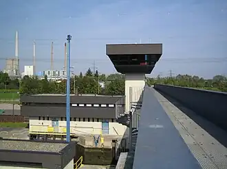 Staustufe Krotzenburg Warte