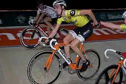 Stefan Löffler beim Sechstagerennen in Zürich 2007/2008