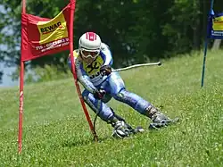 Stefan Portmann im FIS-Riesenslalom von Rettenbach am 12. Juni 2010