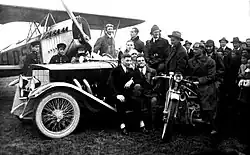 Blickfang am Flugfeld – Steiger 10/50&nbsp;PS (1922)