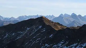 Steinmandl aus Westen