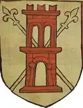 Wappen der Torriani (Della Torre oder deutsch: Thurn)