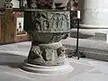 Taufstein aus dem 12.&nbsp;Jahrhundert