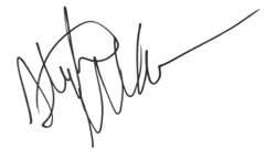 Unterschrift von Stephanie McMahon