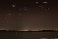 Foto von Kassiopeia und Perseus 2011