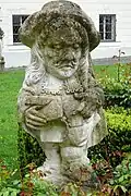 Eine der Zwergenfiguren