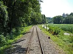 Denkmalgeschützte Trasse der Steyrtalbahn