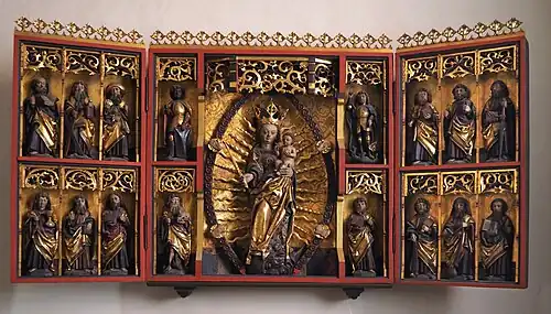 Marienaltar von 1521 in der Antoniuskapelle
