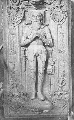 Ansicht des Grabmals von oben, oberster Rand abgeschnitten, dort ist zu lesen: TEM-PTO (Aufnahme von 1880)