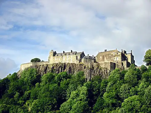 Stirling Castle (Süd-West Ansicht)