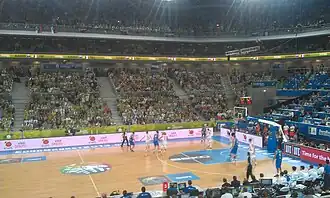 Innenansicht Arena Stožice