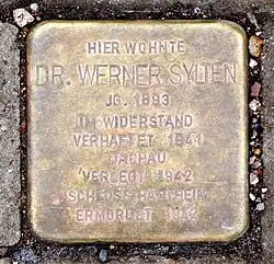 Stolperstein in Gotha