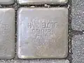 der Stolperstein für Hannelore Sommer