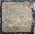 Stolperstein Hektorstraße 5 Fritz Saalmann