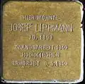 Stolperstein für Josef Lippmann (Brabanter Straße 18)