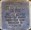 Stolperstein für Otto Jonas (Trajanstraße 18)