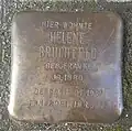 Stolperstein für Helene Bruchfeld (Balthasarstraße 9)