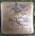 Stolperstein für Sieghart Lazarus (Graf-Geßler-Straße 12)