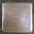 Stolperstein für Matthias Luther (Krefelder Wall 28–30)