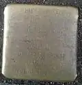 Stolperstein für Berta Schoemann (Melchiorstraße 25)