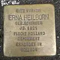 Stolperstein für Erna Heilborn (Neusser Straße 87c)