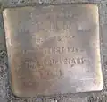 Stolperstein für John Bliman (Reischplatz 3)