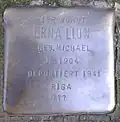 Stolperstein für Erna Lion (Spichernstraße 24)