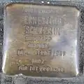 Stolperstein für Ernestine Schwerin (Sudermanstraße 1)