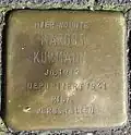 Stolperstein für Margot Kurmann (Venloer Straße 12)