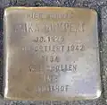 Stolperstein für Erika Gumpert (Venloer Straße 23)