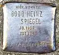 Stolperstein für Bodo Heinz Spiegel (Klosterstr. 90)