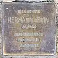 Stolperstein für Hermann&nbsp;Lewin
