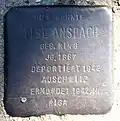 Stolperstein für Else&nbsp;Ansbach