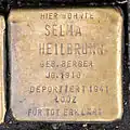 Stolperstein für Selma Heilbrunn (Luxemburger Straße 37)