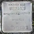 Stolperstein für Barbara und Hermann Levinger