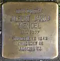 Stolperstein für Albert Jakob Mendel (Aachener Straße 67)