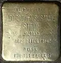 Stolperstein für Dorothea Susanne Stein (Jahnstraße 26)