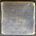 Stolperstein für Ella Alexander (Metzer Straße 5)