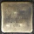 Stolperstein für Eva Meyer (Richard-Wagner-Straße 23)